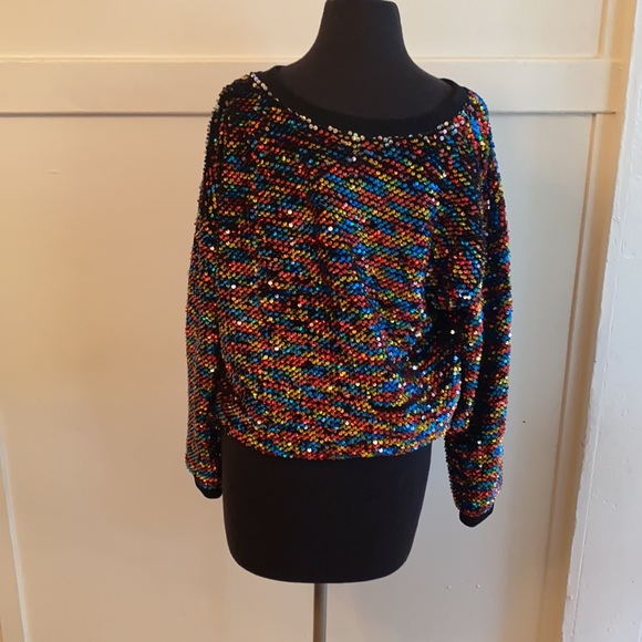 Traffic People large sequin jumper - Picture 4 of 5
